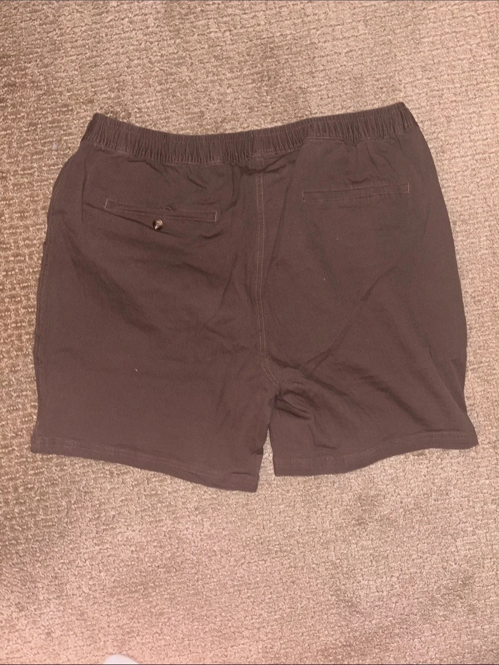 Benny Gold Men’s Brown Casual Shorts XL Elastic Waist Drawstring NWT Streetwear - Picture 5 of 7